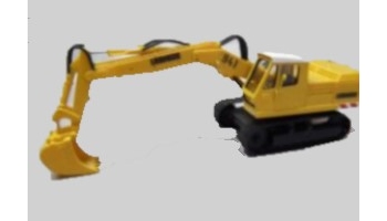 1/87 Excavator Liebherr 941 - Handbuilt Resin Model