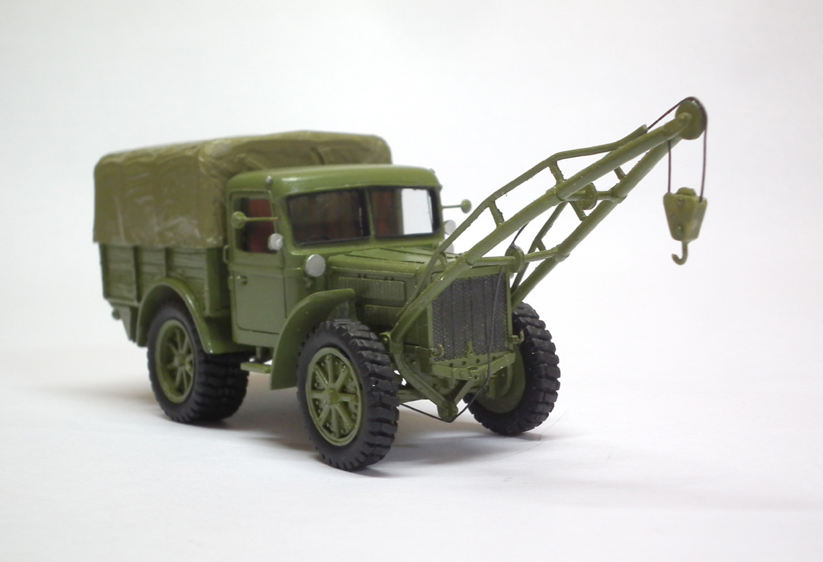 1/72 Breda 41, Tractor, Heavy, 4x4 Recovery - Resin KIT - Image 11