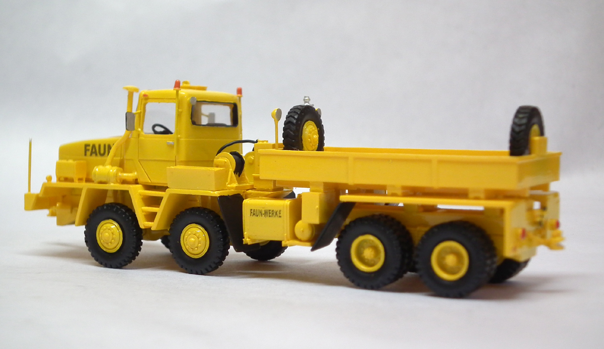 1/87 FAUN HZ 46.40/49 8x8 - 1977 - Handmade Resin Model - Image 11