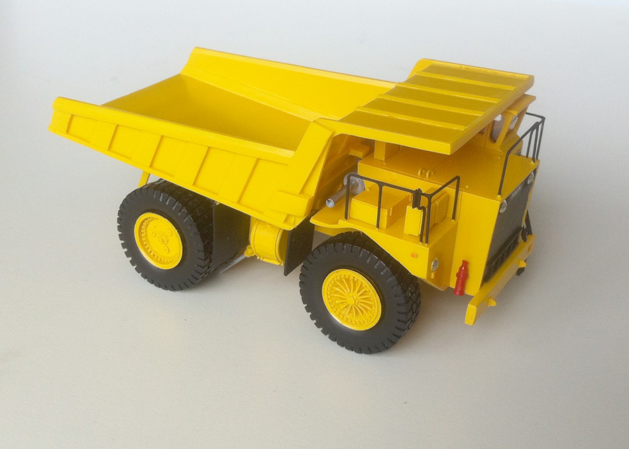 HO 1/87 FAUN K85 Dump Truck - Handmade Resin Model - Image 10