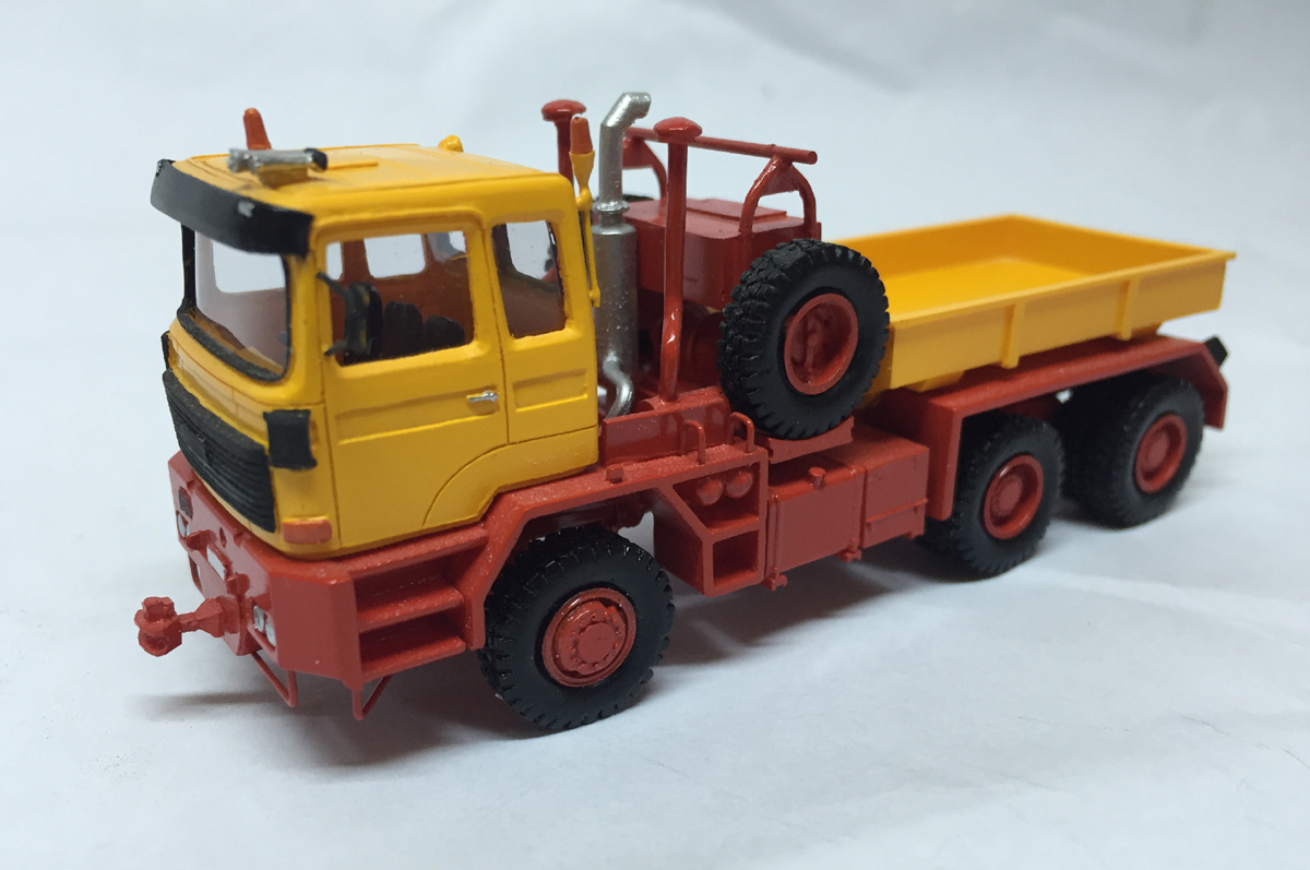 HO 1/87 Faun FZ 40.45/45 6x6 - 1984 - UdSSR - Ready Built Resin Model - Image 4