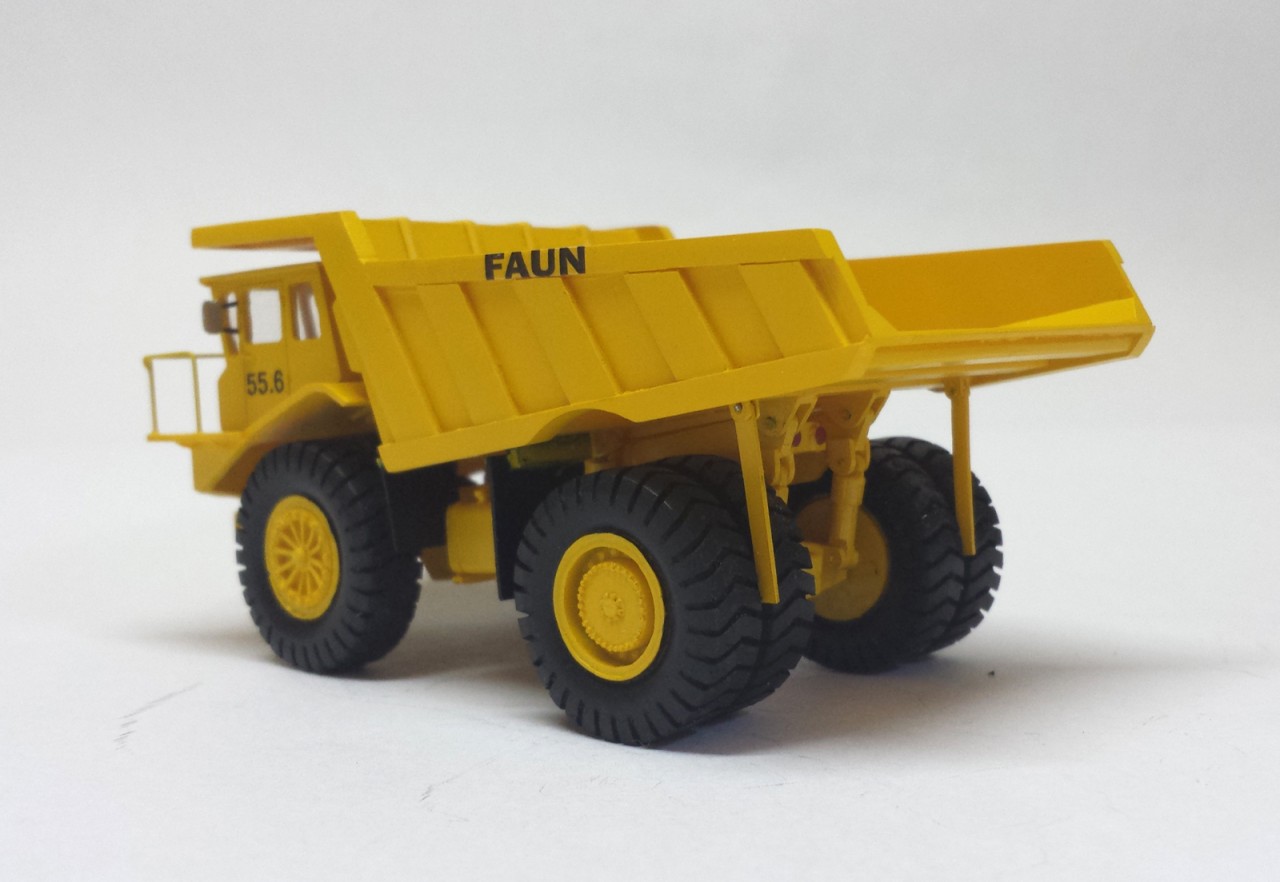 HO 1/87 FAUN K55.6 Dump Truck - ReadyMade Resin Model - Image 12