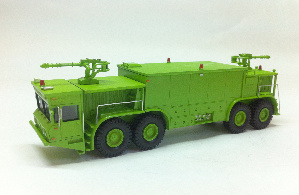 HO 1/87 Oshkosh P-15 Firetruck (ARFF)- Handbuilt Resin Model - Image 3