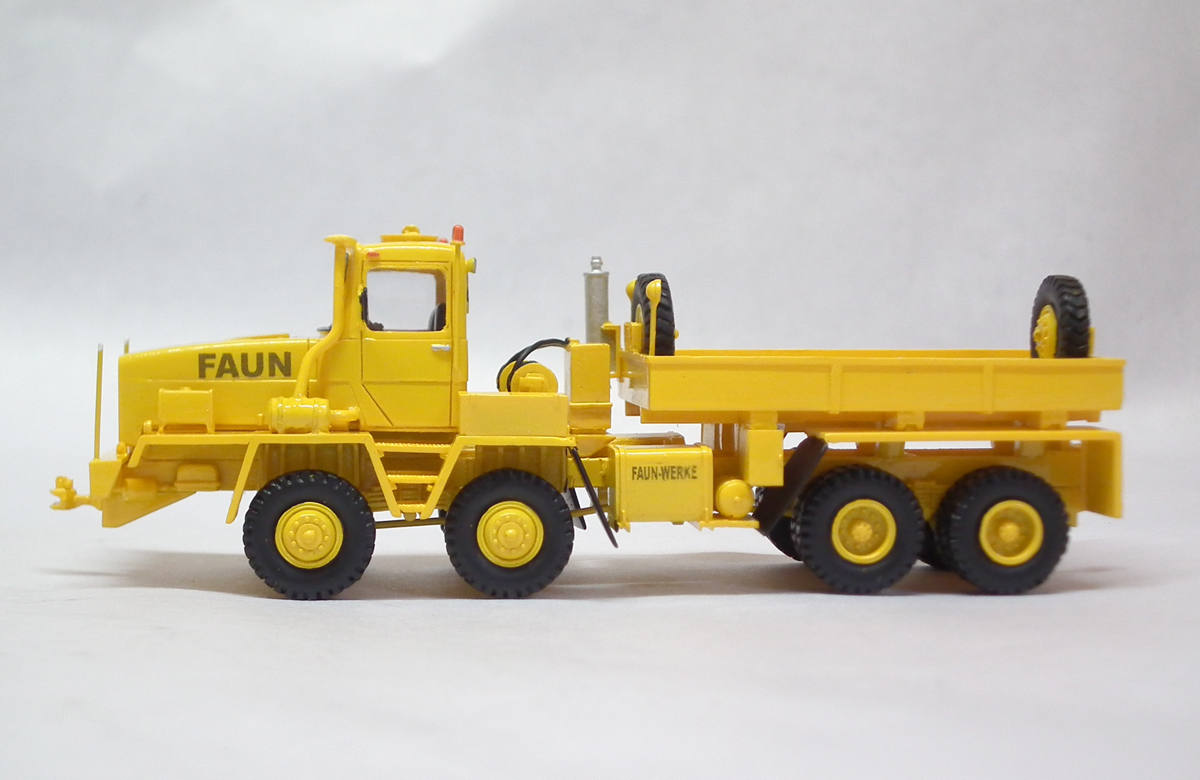 1/87 FAUN HZ 46.40/49 8x8 - 1977 - Handmade Resin Model - Image 12