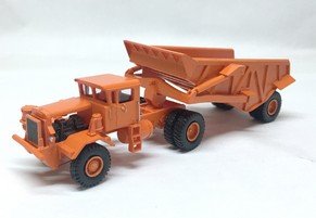 1/87 KW Dart 50 EDT/Rear Dump Trailer - Ready Built Resin Model