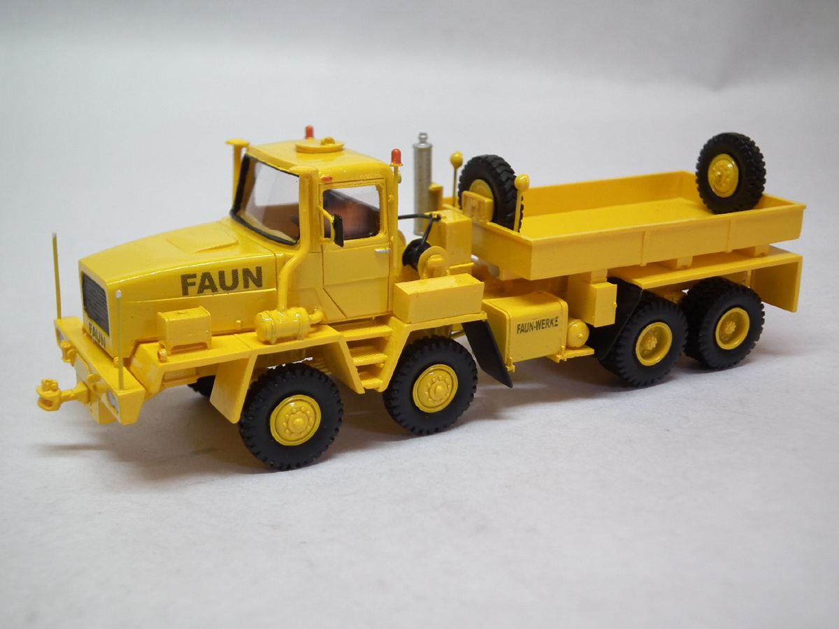 1/87 FAUN HZ 46.40/49 8x8 - 1977 - Handmade Resin Model - Image 2