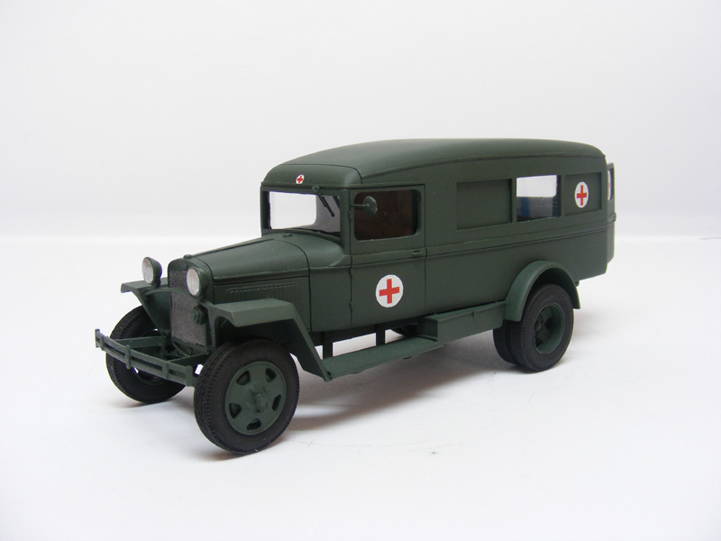 1/35 Gaz-55 Ambulance 1942 - KIT - Image 2