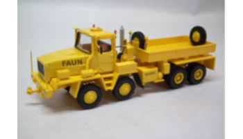 1/87 FAUN HZ 46.40/49 8x8 - 1977 - Handmade Resin Model