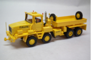 1/87 FAUN HZ 46.40/49 8x8 - 1977 - Handmade Resin Model
