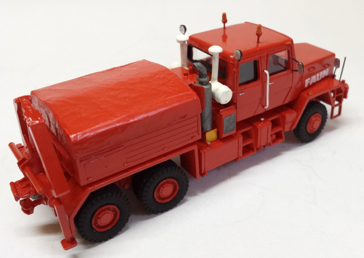 HO 1/87 Faun HZ 40.45/45W 6x6 with crane - 1982 - Deutschland - Image 4