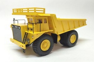 HO 1/87 Faun K100 Dump Truck - Ready Built Resin Model