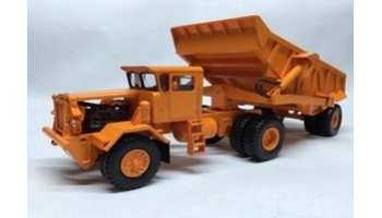 1/50 KW Dart 50 EDT Rear Dump Trailer - Ready Made Resin Model