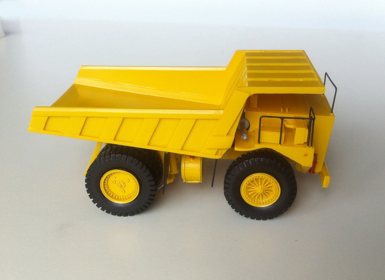 HO 1/87 FAUN K85 Dump Truck - Handmade Resin Model - Image 3
