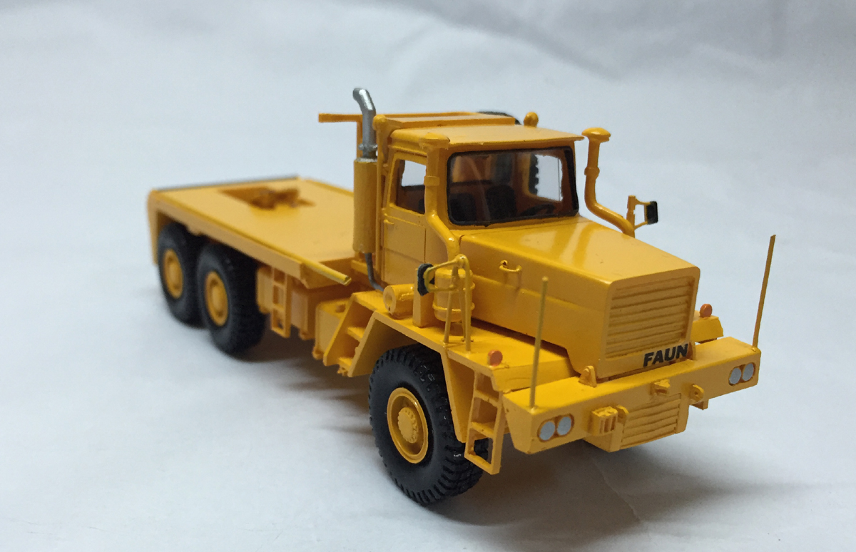 HO 1/87 Faun HS 40.45/45 6x6 - 1980 - Ready Built Resin Model - Image 5