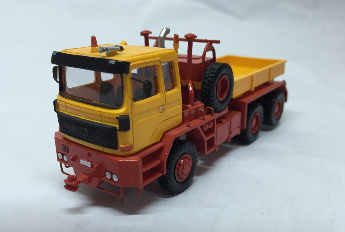 HO 1/87 Faun FZ 40.45/45 6x6 - 1984 - UdSSR - Ready Built Resin Model - Image 7