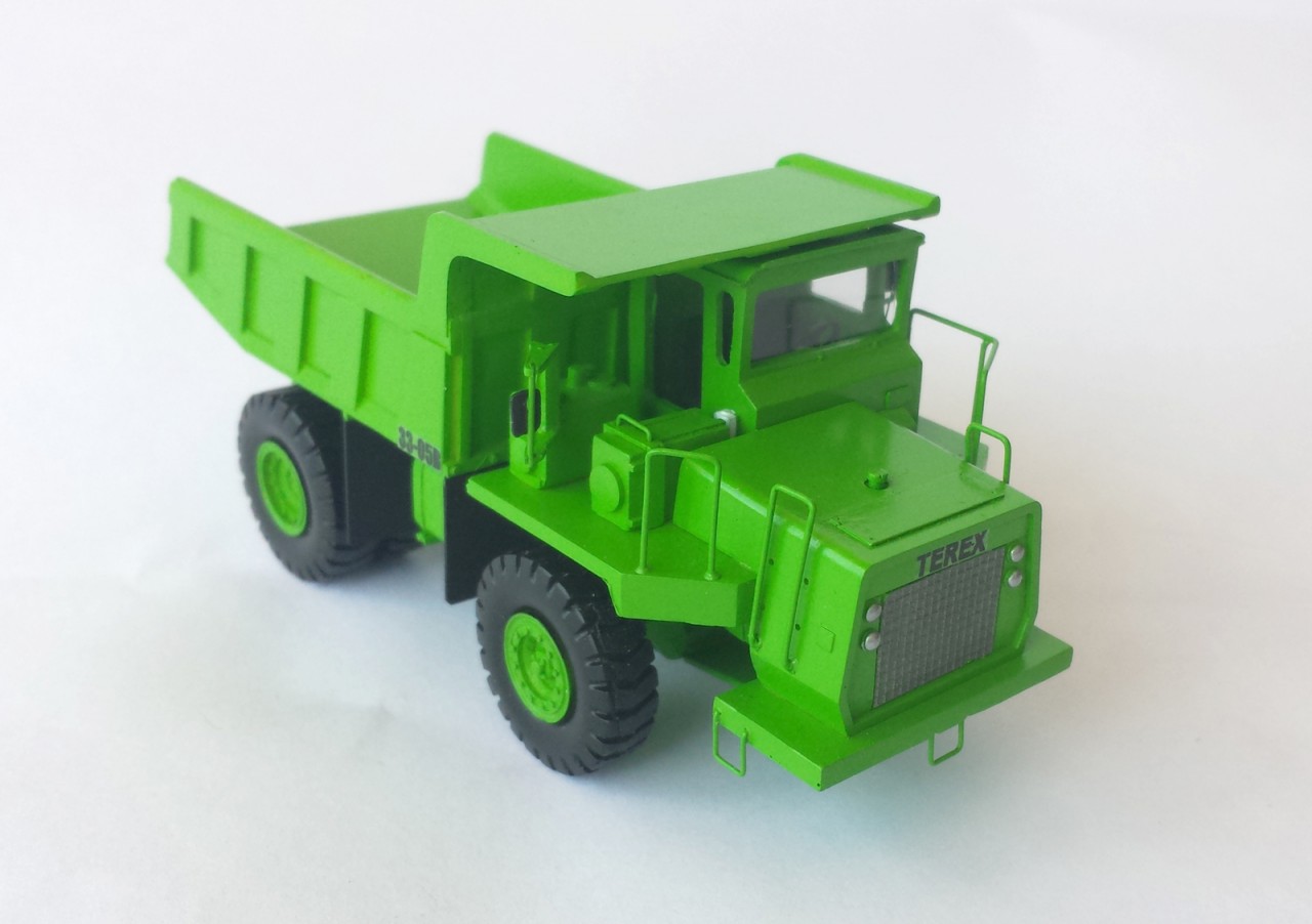 HO 1/87 Terex 33-05B Muldenkipper 30ton - Ready Built Resin Model - Image 11