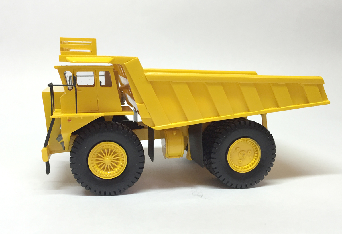 HO 1/87 Faun K100 Dump Truck - Ready Built Resin Model - Image 2