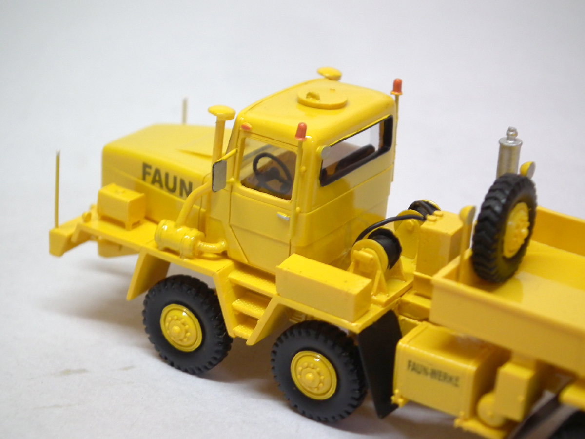 1/87 FAUN HZ 46.40/49 8x8 - 1977 - Handmade Resin Model - Image 4