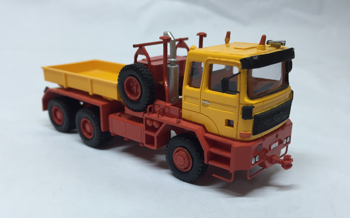 HO 1/87 Faun FZ 40.45/45 6x6 - 1984 - UdSSR - Ready Built Resin Model - Image 8