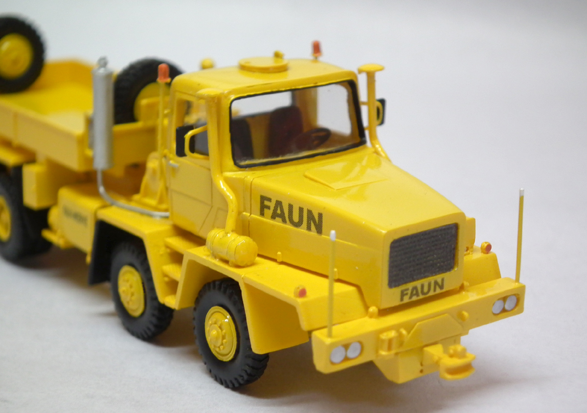 1/87 FAUN HZ 46.40/49 8x8 - 1977 - Handmade Resin Model - Image 5