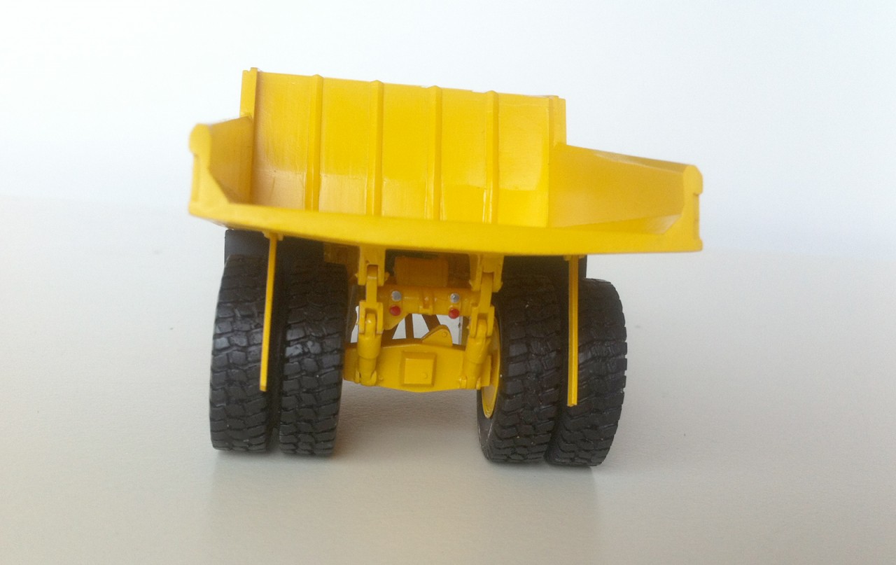 HO 1/87 FAUN K85 Dump Truck - Handmade Resin Model - Image 5