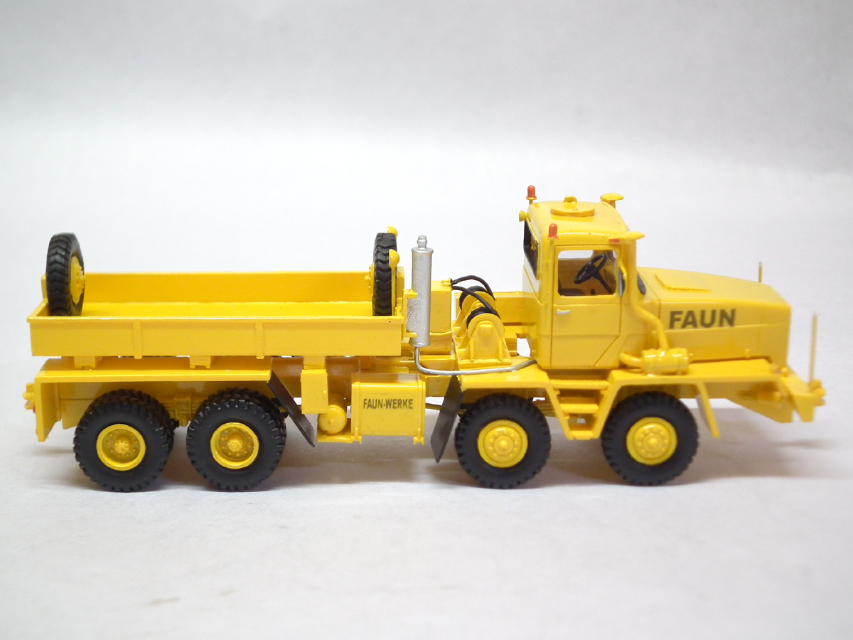 1/87 FAUN HZ 46.40/49 8x8 - 1977 - Handmade Resin Model - Image 7
