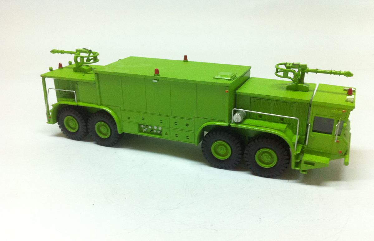 HO 1/87 Oshkosh P-15 Firetruck (ARFF)- Handbuilt Resin Model - Image 9