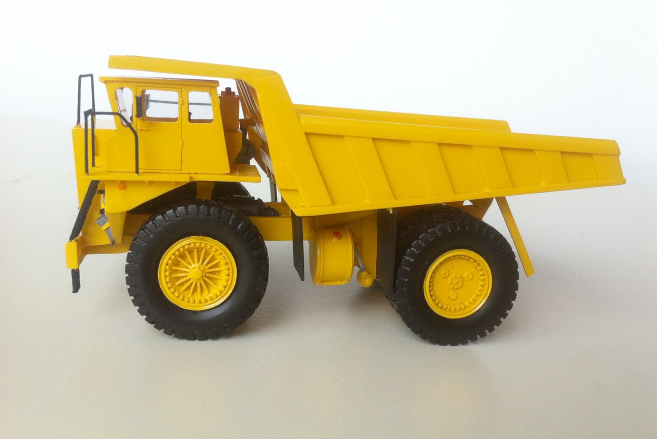 HO 1/87 FAUN K85 Dump Truck - Handmade Resin Model - Image 6