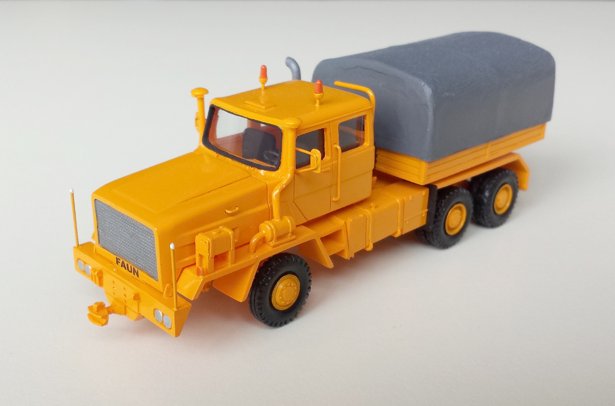 HO 1/87 Faun HZ 40.45/45W 6x6 , CSSR 1979-1980 - Image 4