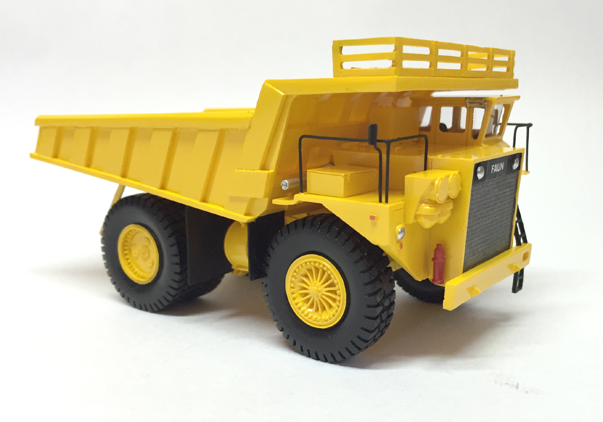 HO 1/87 Faun K100 Dump Truck - Ready Built Resin Model - Image 7