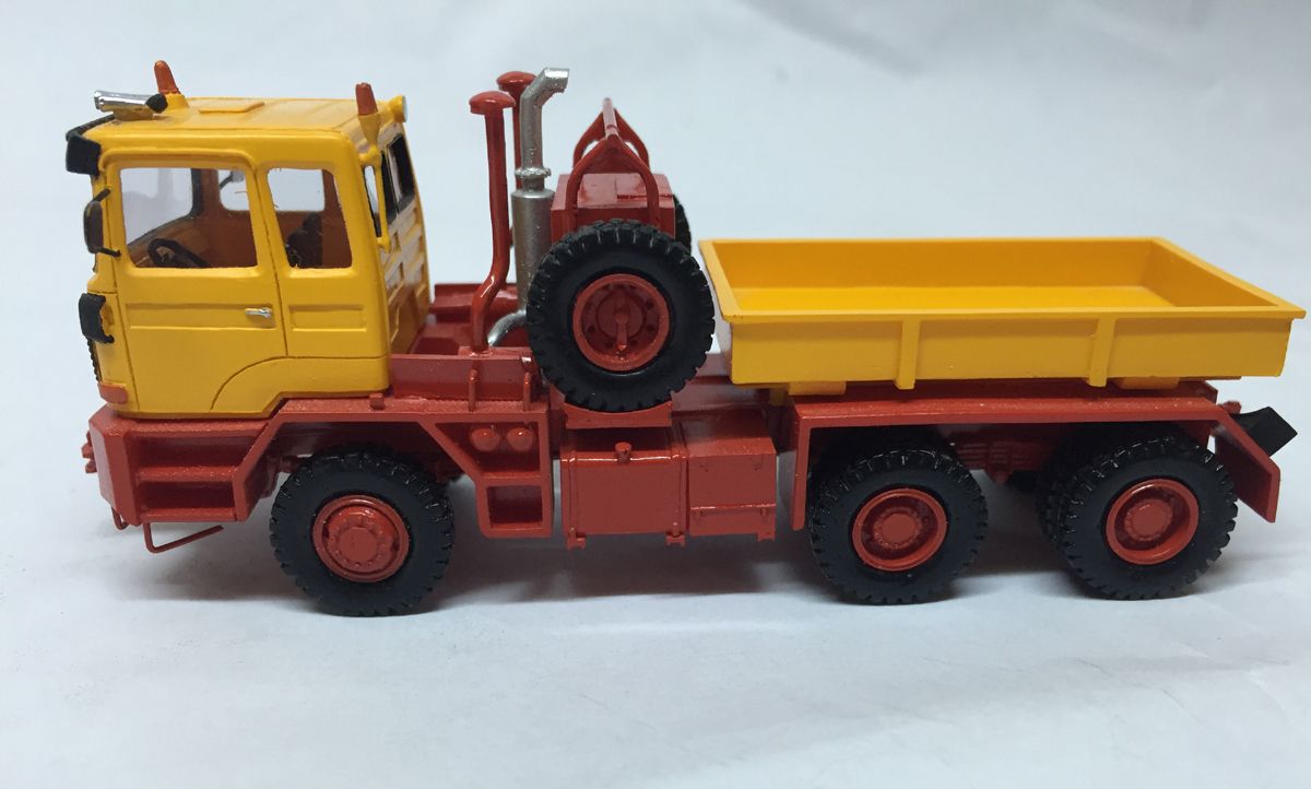 HO 1/87 Faun FZ 40.45/45 6x6 - 1984 - UdSSR - Ready Built Resin Model - Image 2