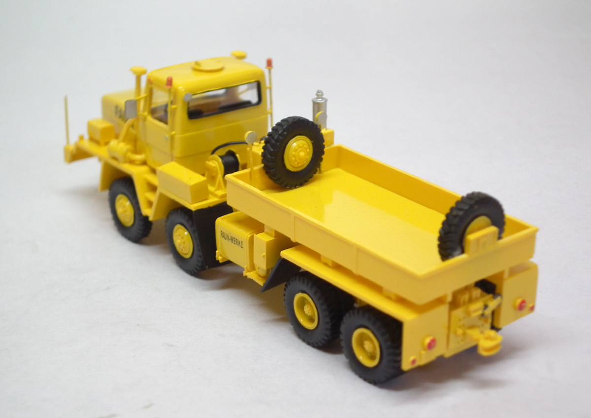 1/87 FAUN HZ 46.40/49 8x8 - 1977 - Handmade Resin Model - Image 9