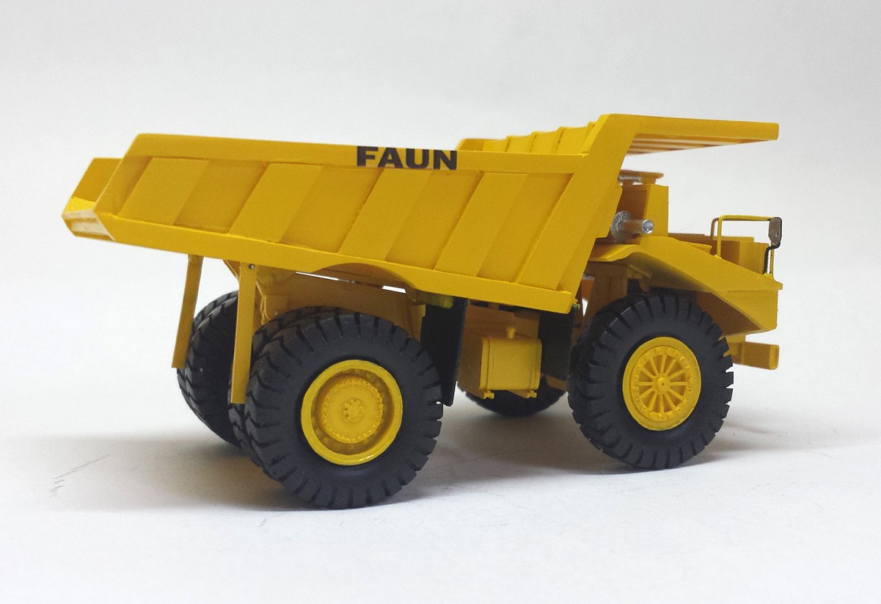 HO 1/87 FAUN K55.6 Dump Truck - ReadyMade Resin Model - Image 10