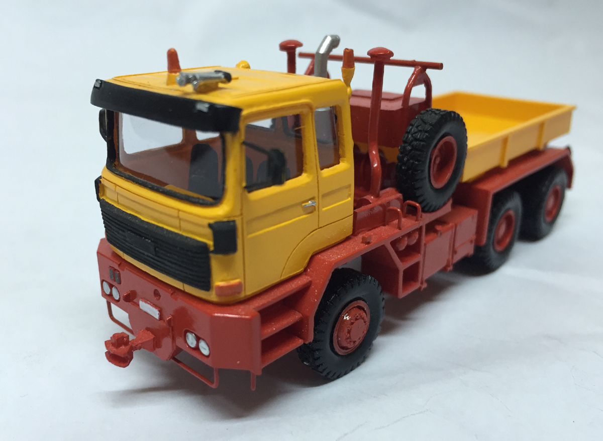 HO 1/87 Faun FZ 40.45/45 6x6 - 1984 - UdSSR - Ready Built Resin Model - Image 3