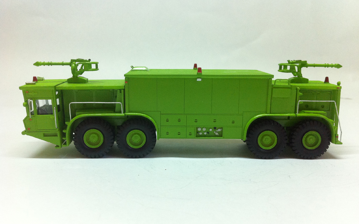 HO 1/87 Oshkosh P-15 Firetruck (ARFF)- Handbuilt Resin Model - Image 12