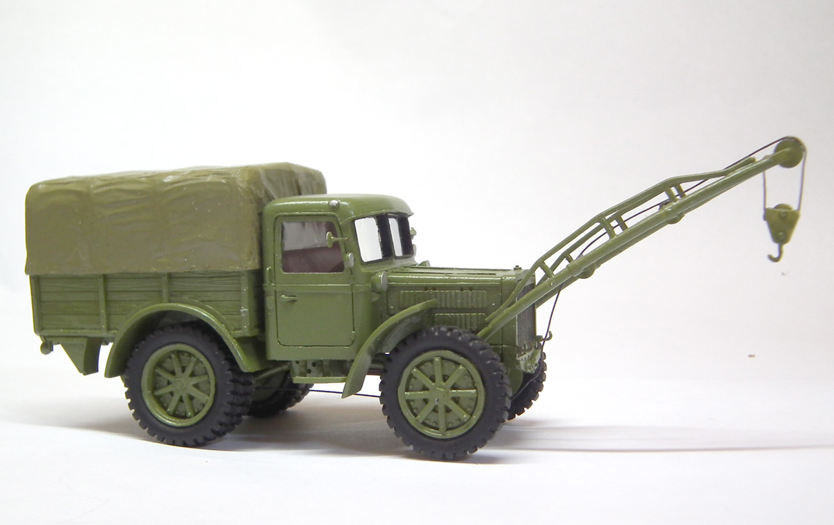 1/72 Breda 41, Tractor, Heavy, 4x4 Recovery - Resin KIT - Image 10