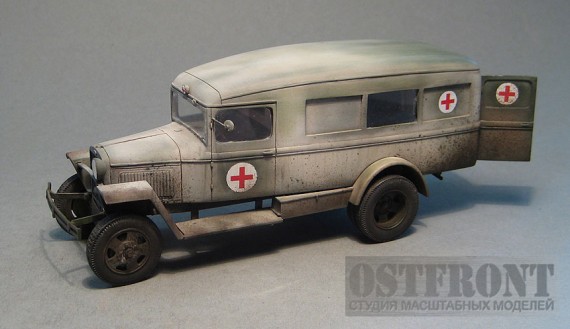 1/35 Gaz-55 Ambulance 1942 - KIT - Image 6