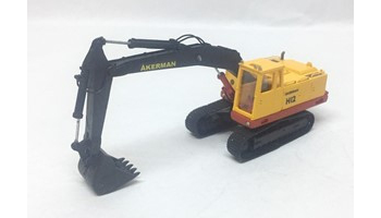 1/87 Excavator Akerman H12 - Ready Made Resin Model