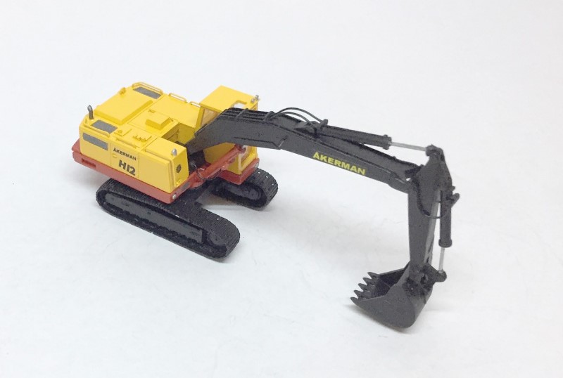 1/87 Excavator Akerman H12 - Ready Made Resin Model - Image 2