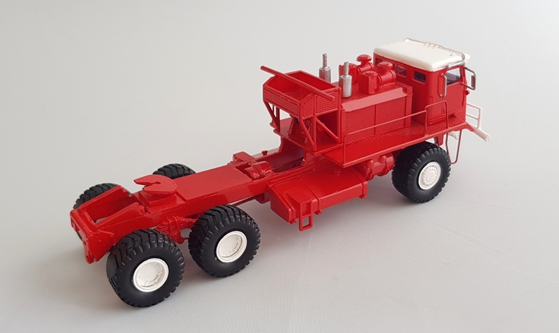 1/87 Kenworth 993 COE Oilfield- Ready Built Resin Model - Image 6